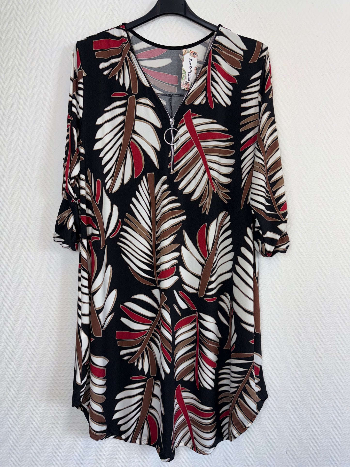 Lang travel tuniek/jurkje Mirjam 44/46/48/50