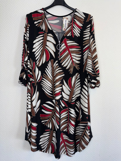 Lang travel tuniek/jurkje Mirjam 44/46/48/50
