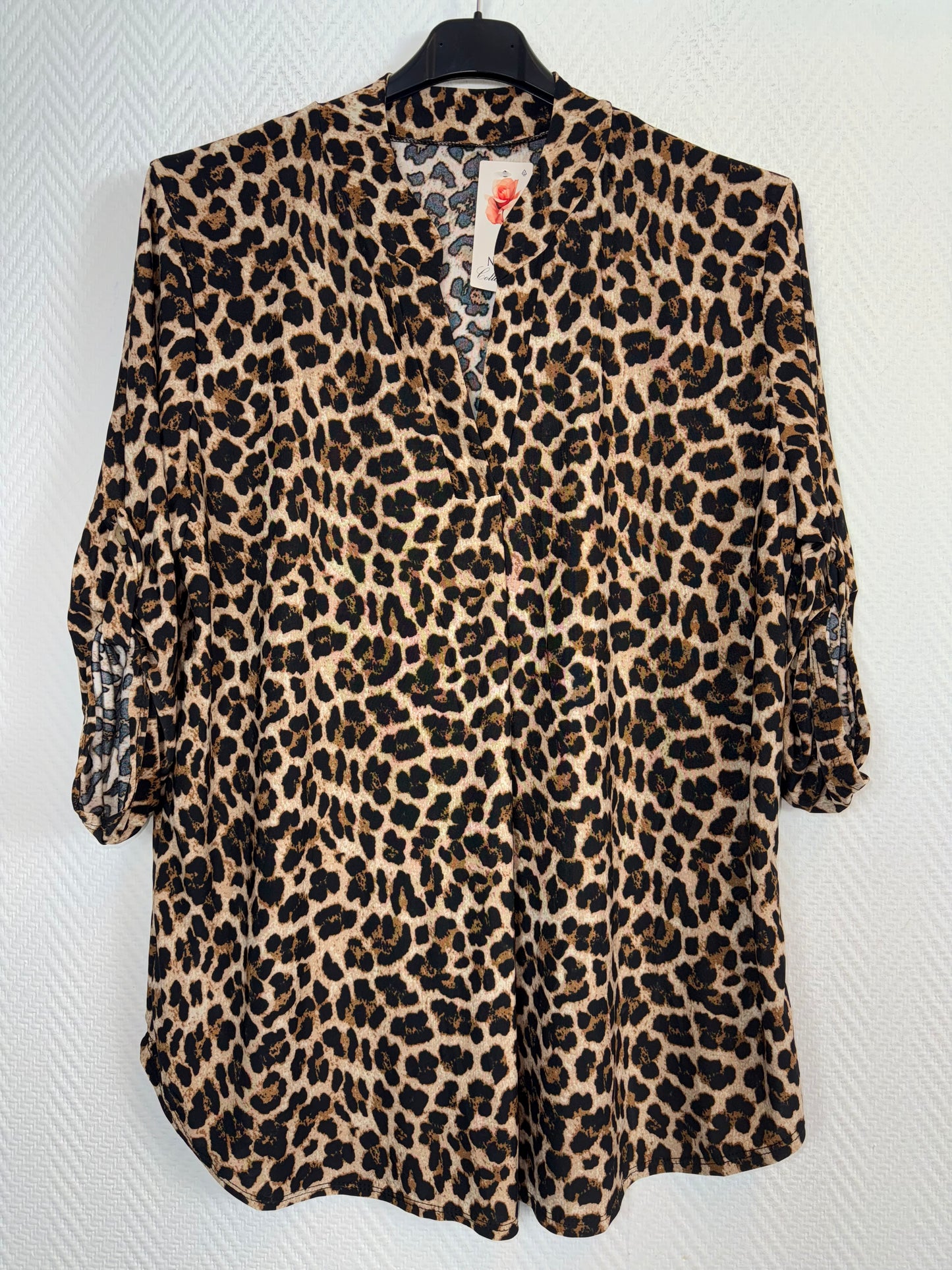 Travelshirt animal 40/42/44/46/48/50