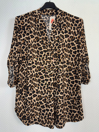 Travelshirt animal 40/42/44/46/48/50