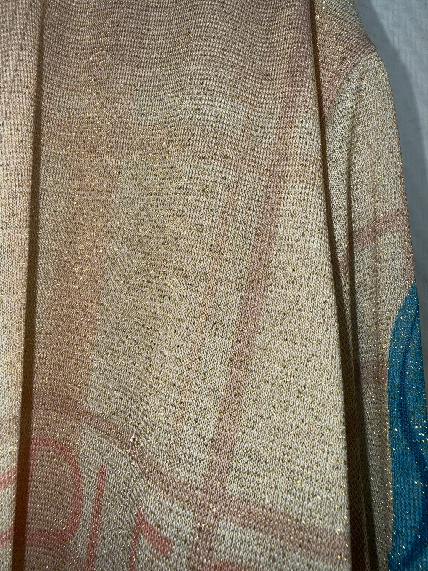 Lurex vesten print 40/42/46/48/50