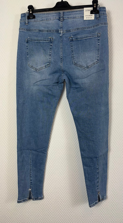 G Smack spijkerbroek strass kroon 44-46-48-50-52-54