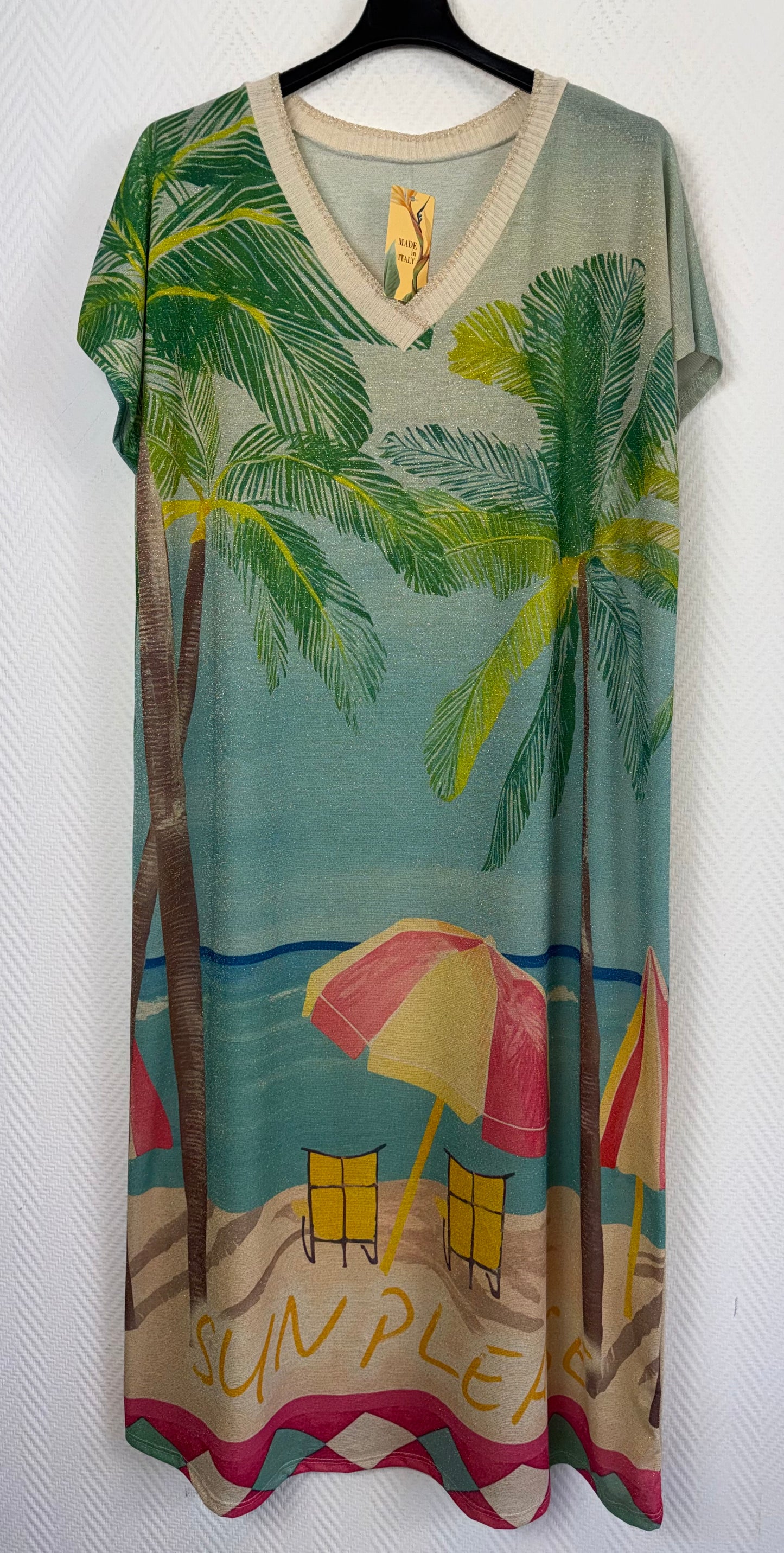 Lurex jurk Soleil 42/44/46/48