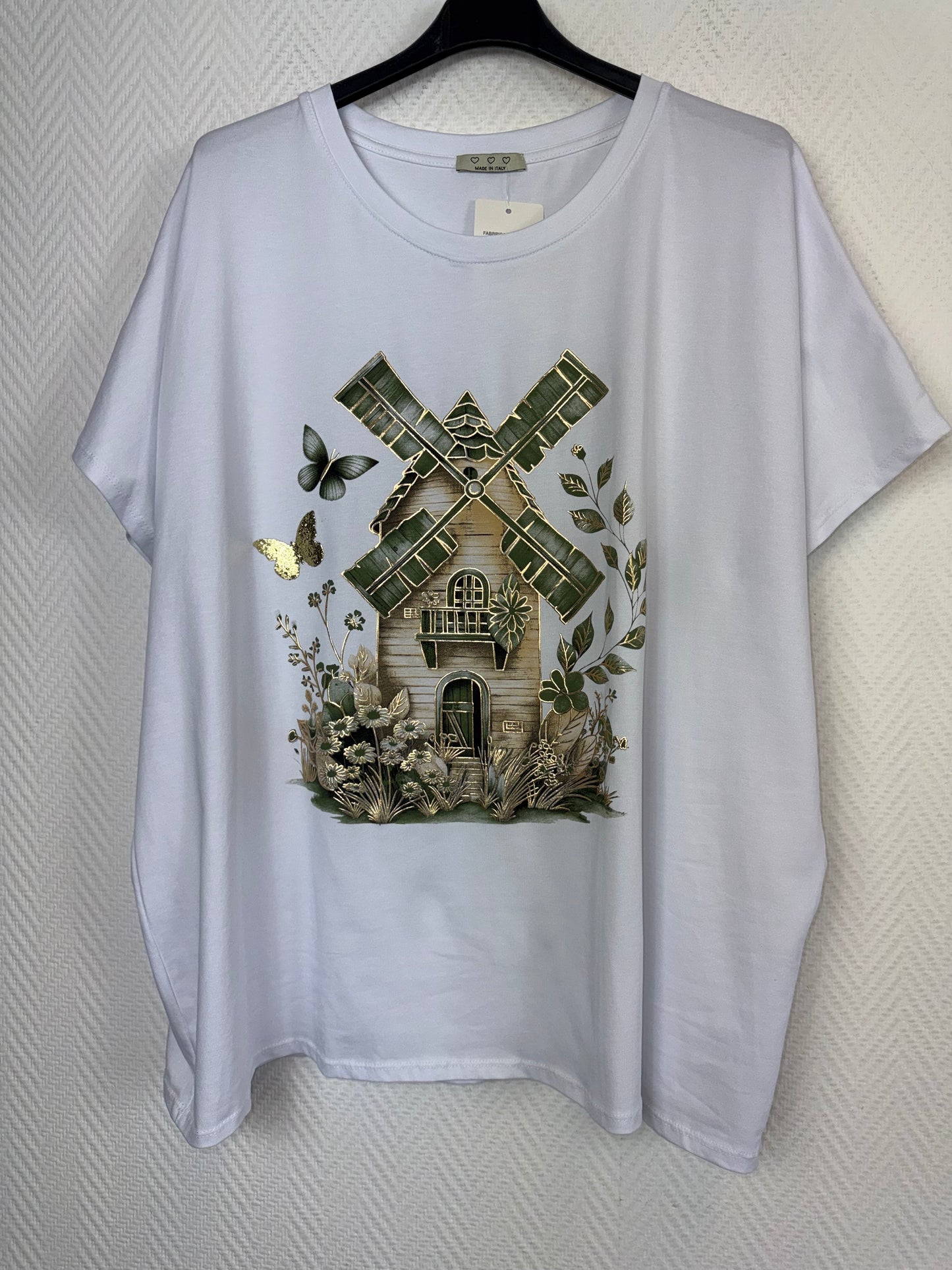 Katoenen shirt Molen 44/46/48/50