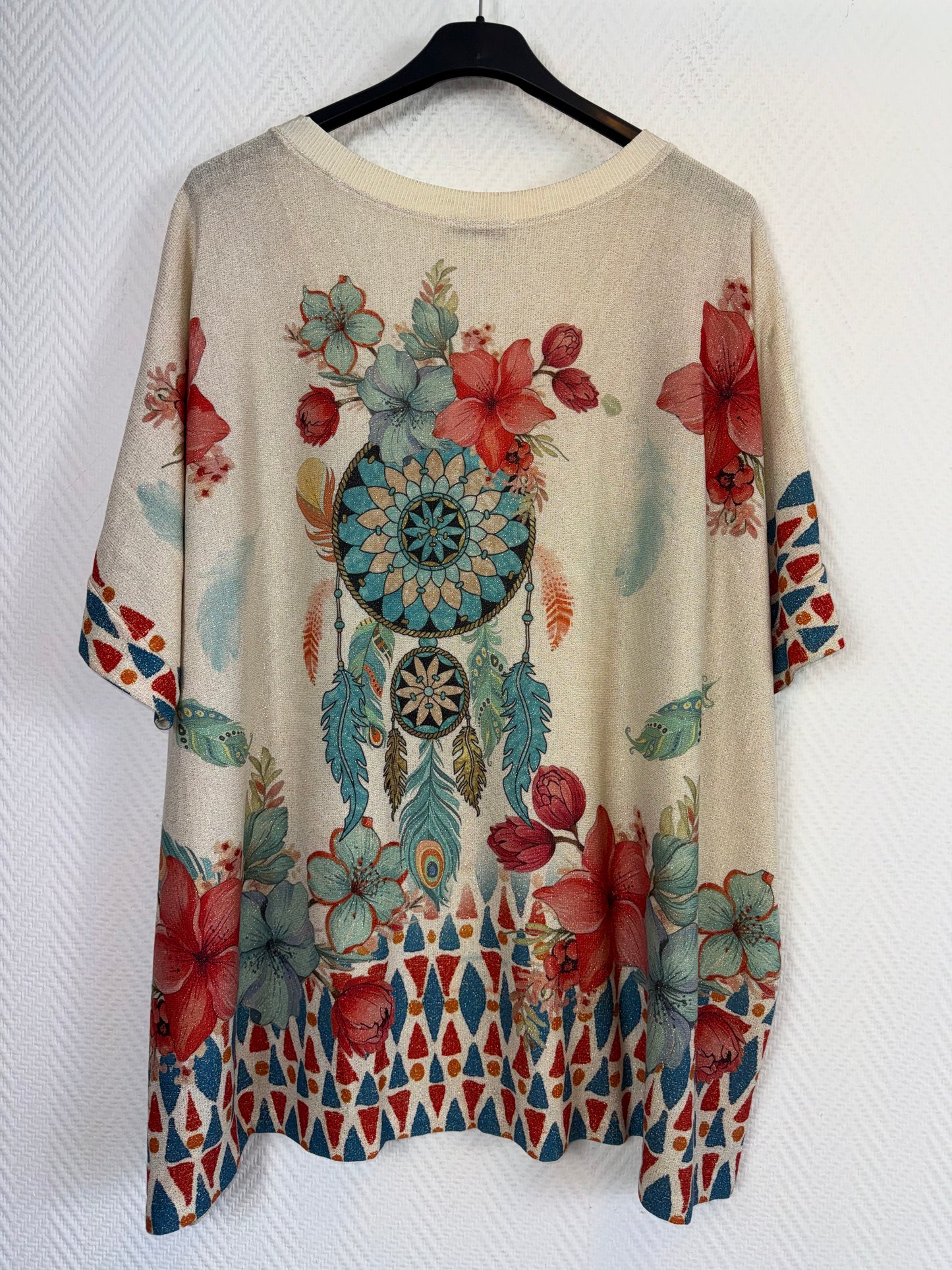 Lurex shirt dromenvanger 48/50/52/54