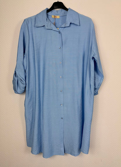 Lange blouse/tuniek/jurk 42/44/46/48