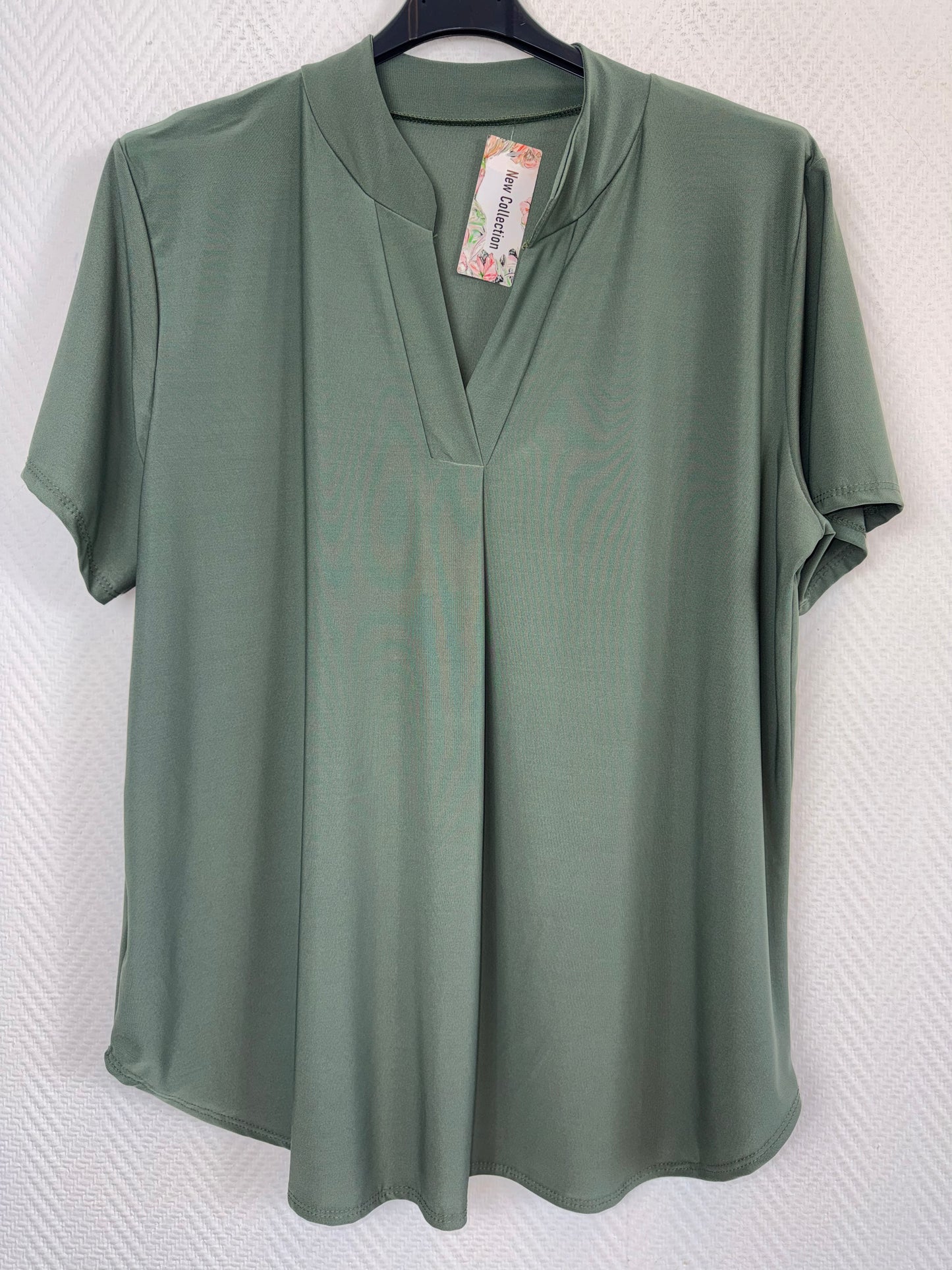 Basis shirt travelshirt korte mouwen 42/44/46/48/50