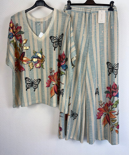 Lurex pak Vlinder 48/50