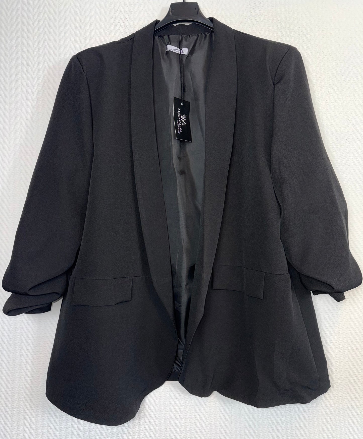 Colbert met gesmokte mouwen 46/48/50