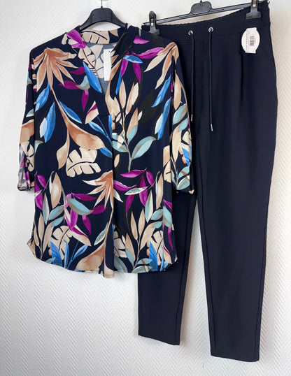 2 Delige set blauw (2) maat 44/46