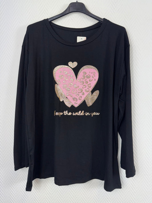 Katoenen shirt hart 46/48
