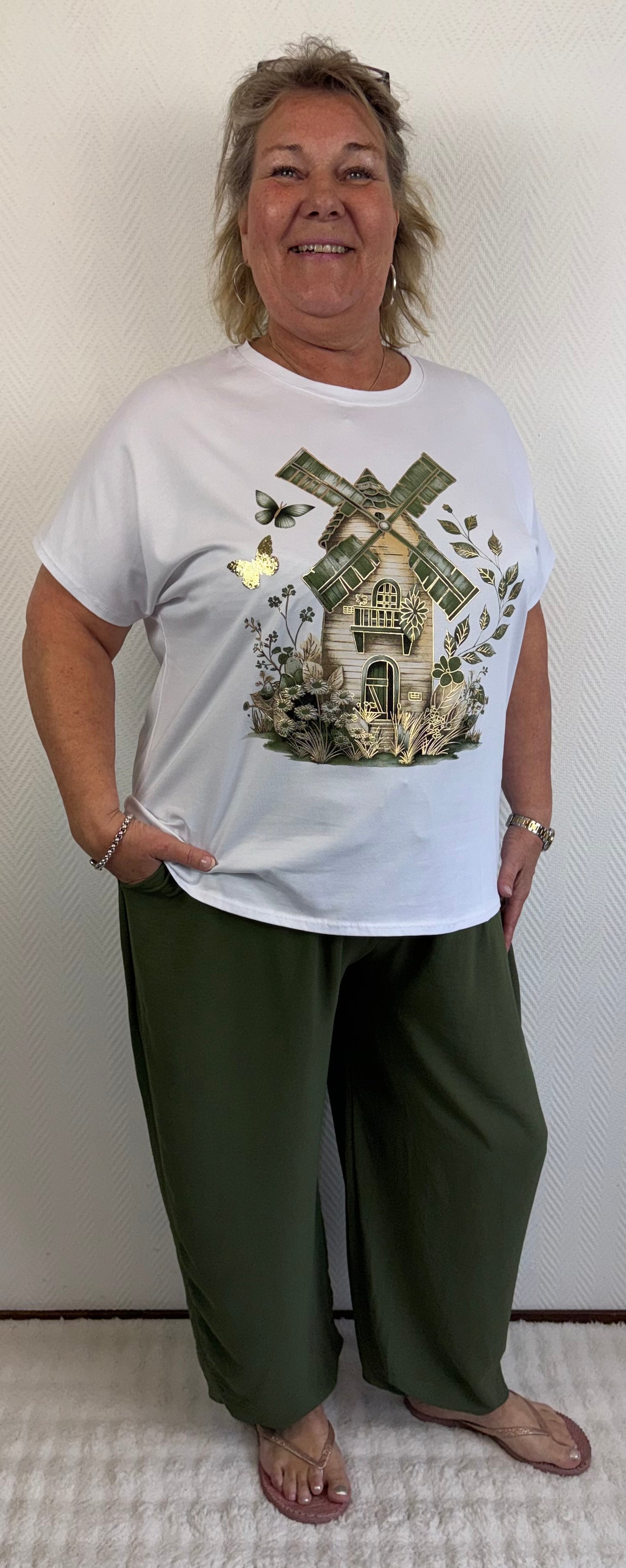 Katoenen shirt Molen 44/46/48/50