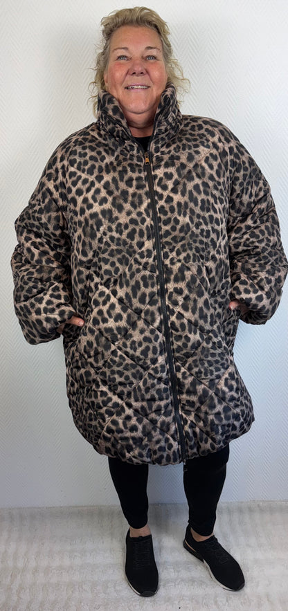 Luipaard jas 48/50/52