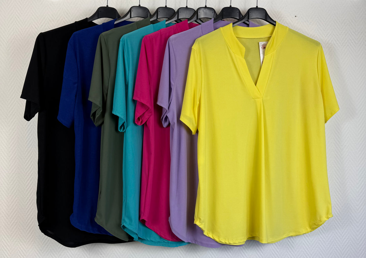 Basis shirt travelshirt korte mouwen 42/44/46/48/50