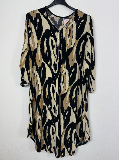 A lijn jurkje/lang tuniek Aimy 40/42/44/46/48/50