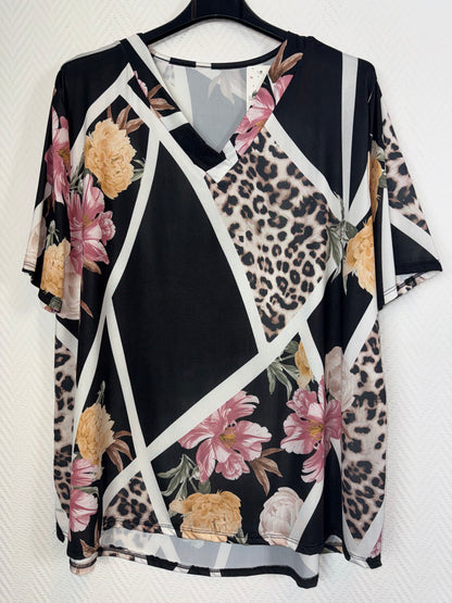 Travelshirt met GRATIS plissé broek maat 42/44/46/48