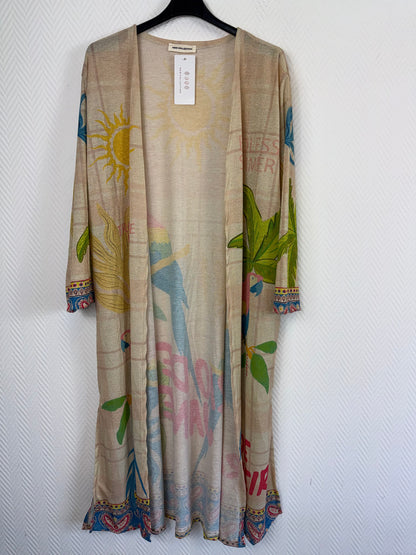Lurex vesten print 40/42/46/48/50