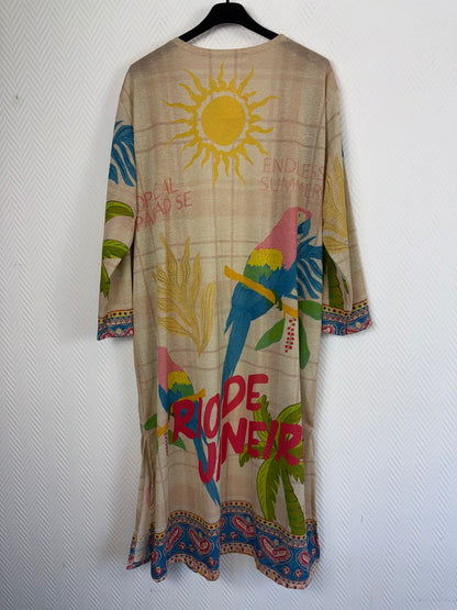 Lurex vesten print 40/42/46/48/50