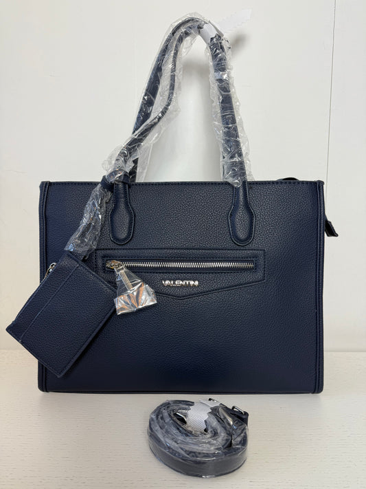 Donkerblauwe tas