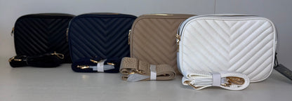 Cross body tasje streep
