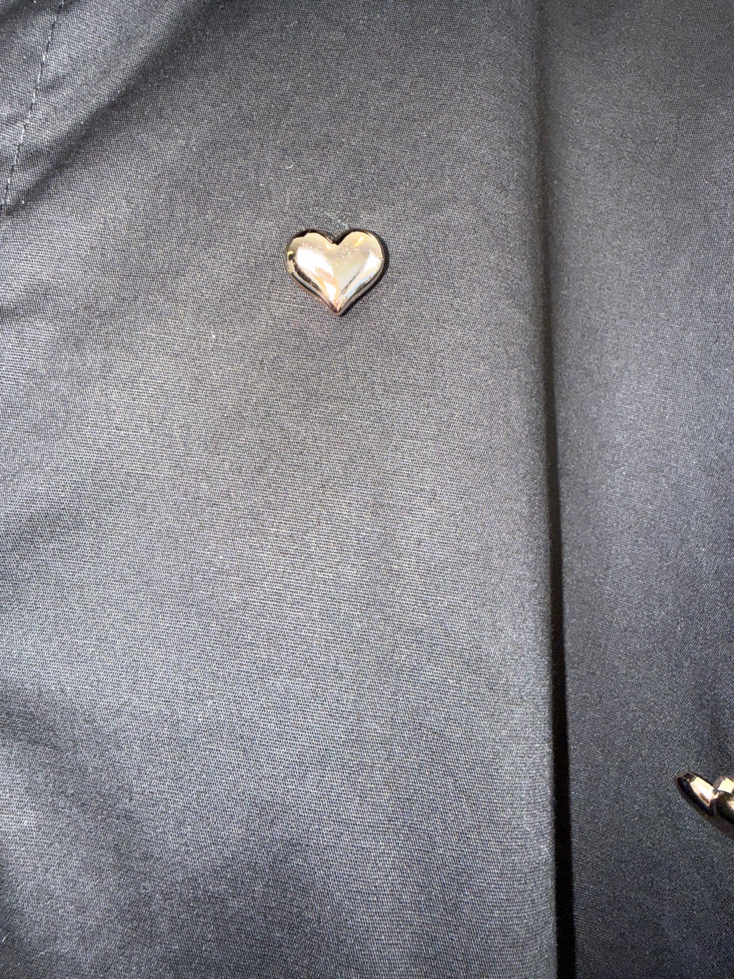 Katoenen hartjes blouse 48/50/52