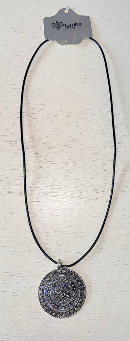 Lange ketting goud/zilver (1)