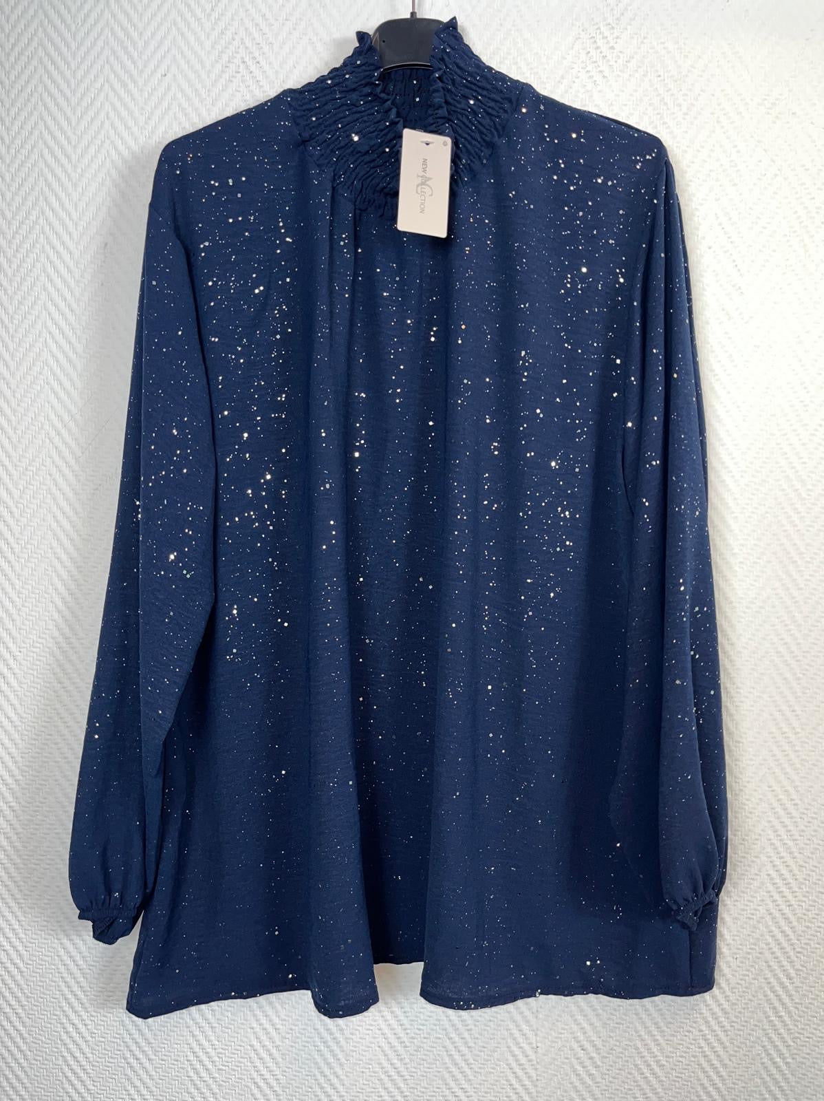 Shirt Bling met turtle hals 42/44/46