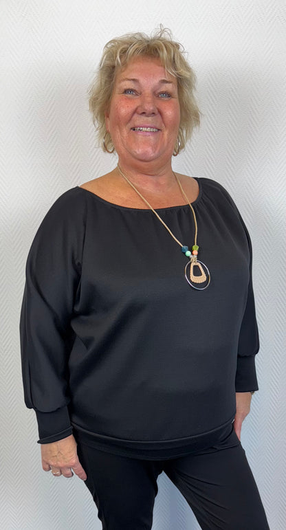 Ballontop met gratis ketting 42/44/46/48