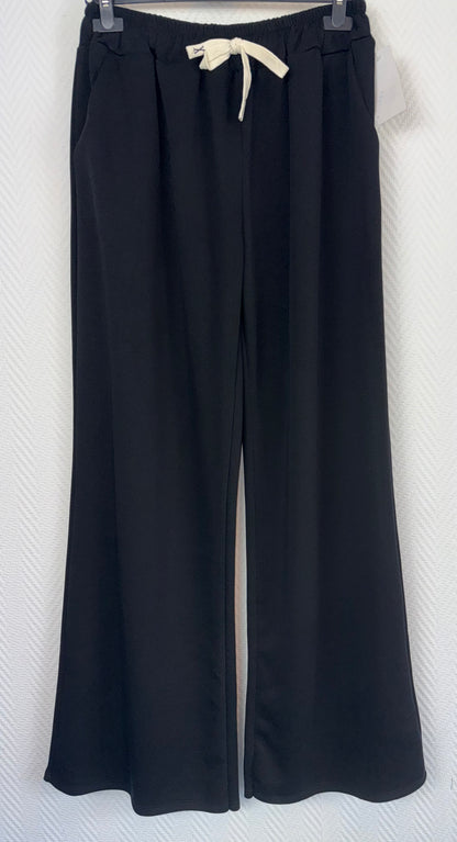 Comfy pak met V hals zwart 46/48/50