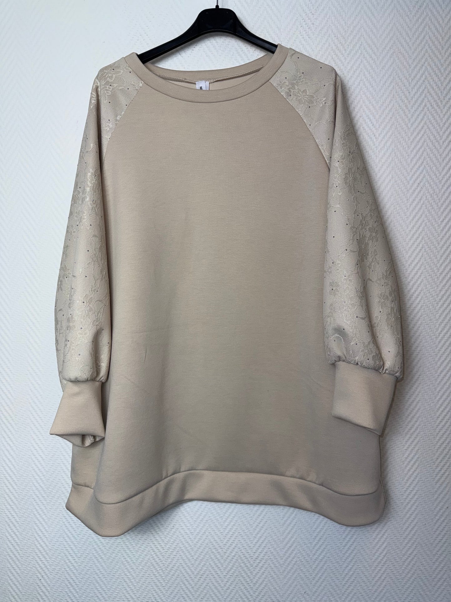 2 delig comfy pak met kant en strass steentjes 50/52