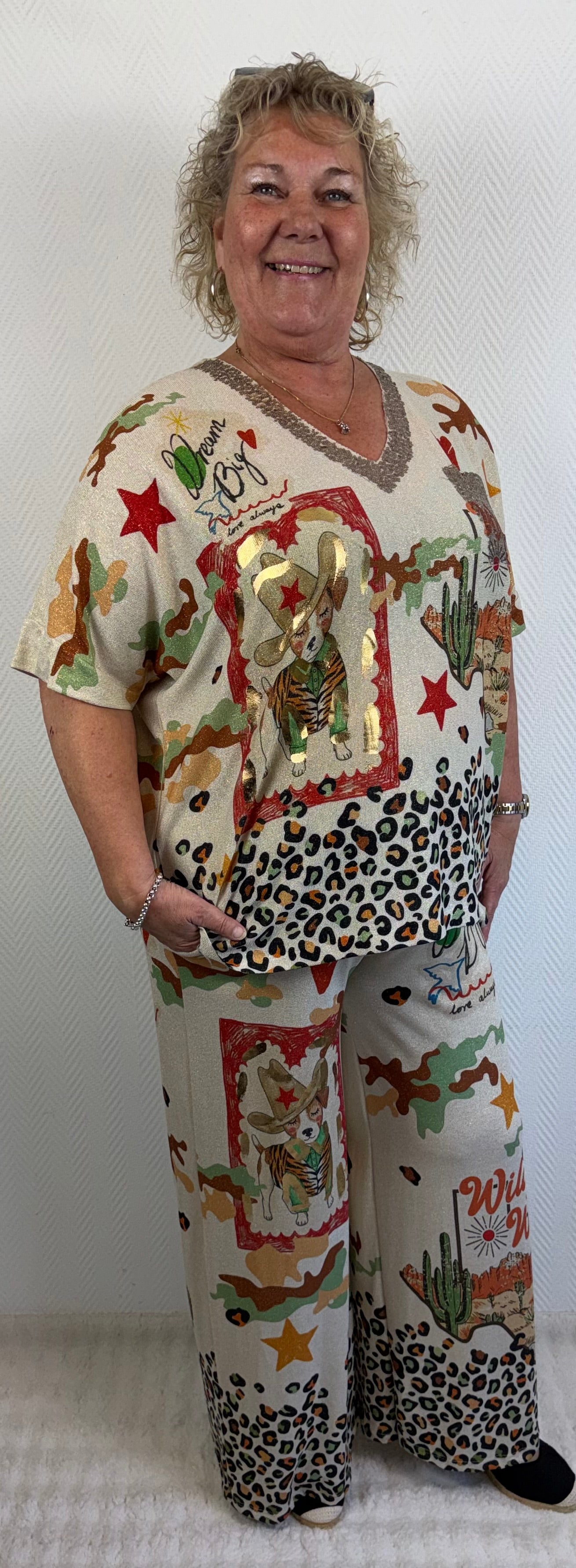 Lurex pak kleine hondje 48/50/52