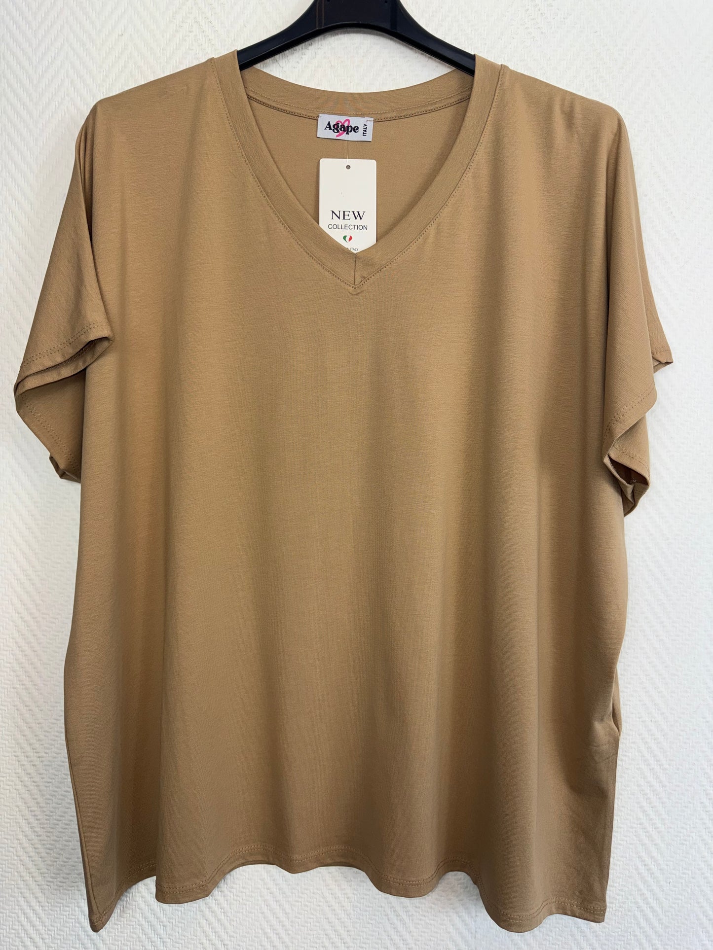 Basis t-shirts stretch katoen 44/46/48/50