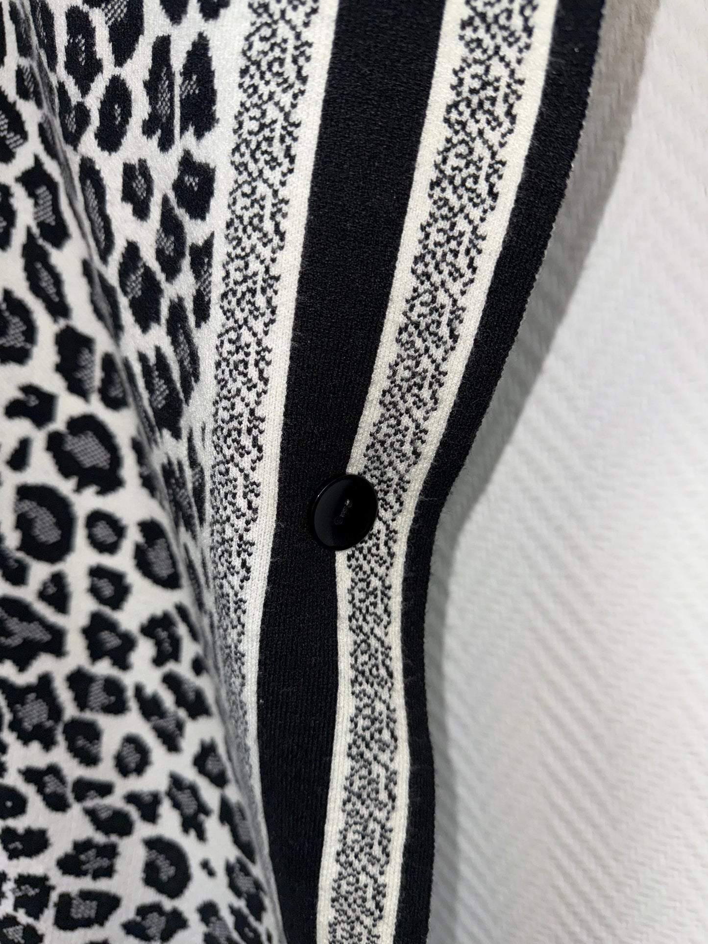 Luipaard poncho 44/46/48/50/52/54