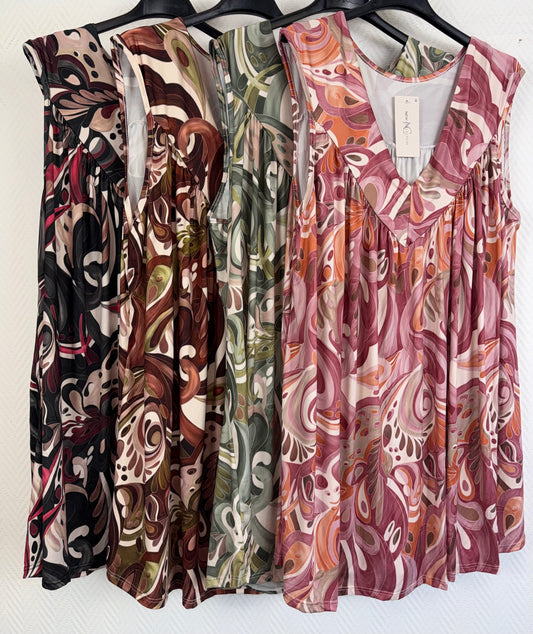 Travel top Maaike 48/50/52