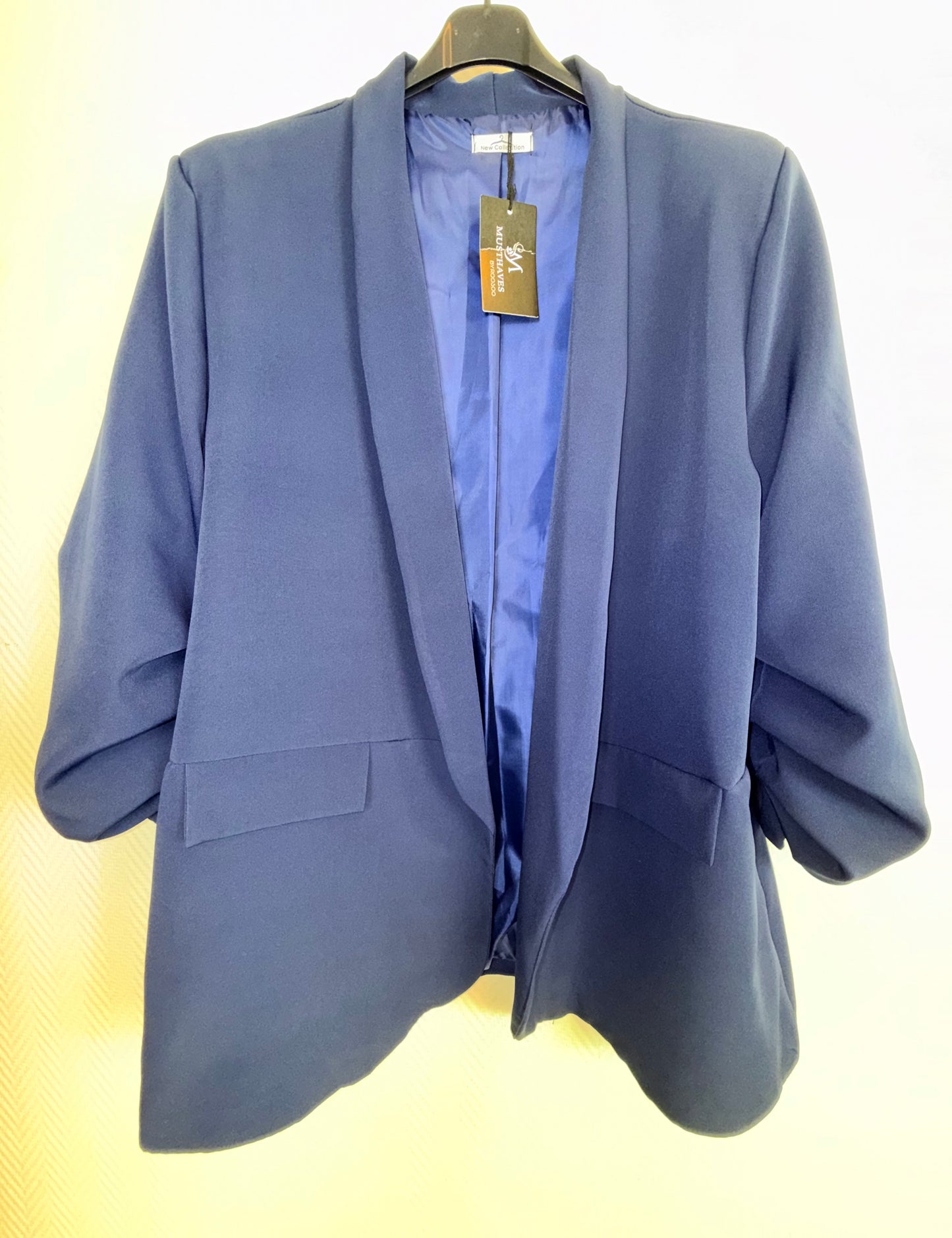 Colbert met gesmokte mouwen 46/48/50