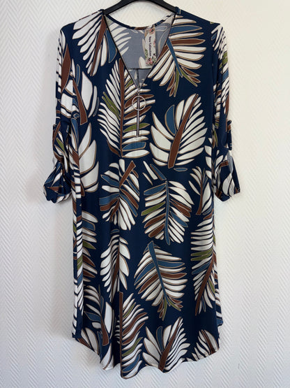 Lang travel tuniek/jurkje Mirjam 44/46/48/50