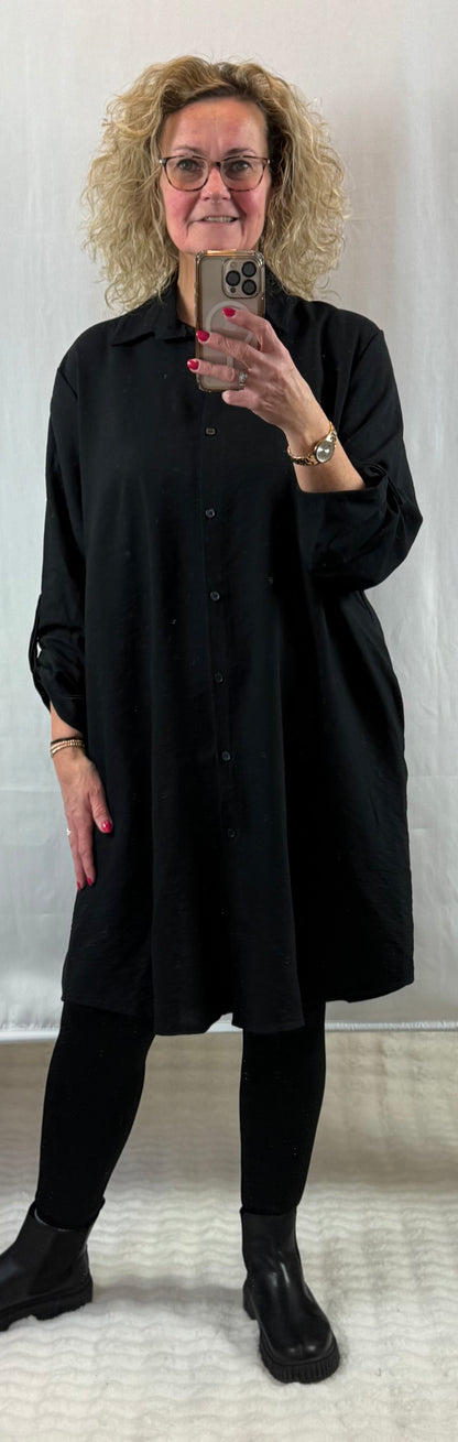 Lange blouse/tuniek/jurk 42/44/46/48