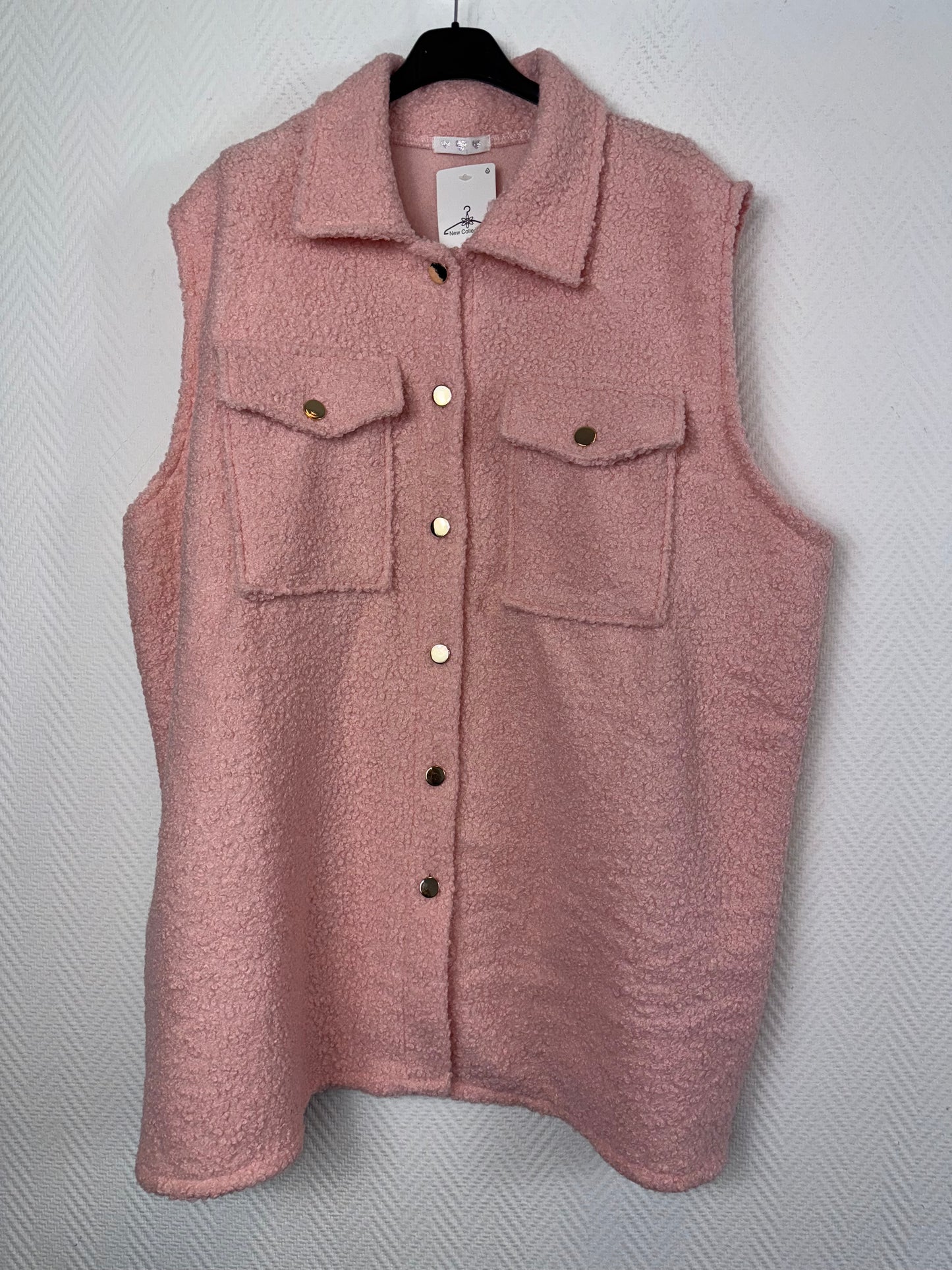 Bouclé gilet 50/52/54