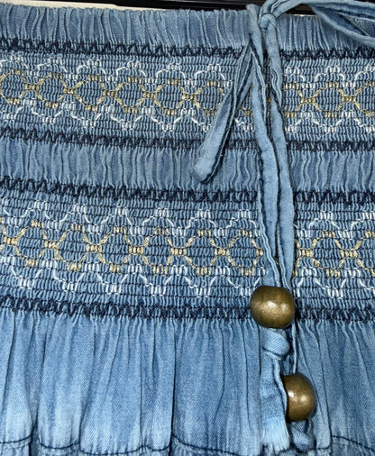 Spijker rok met gouddraad 40/42/44/46