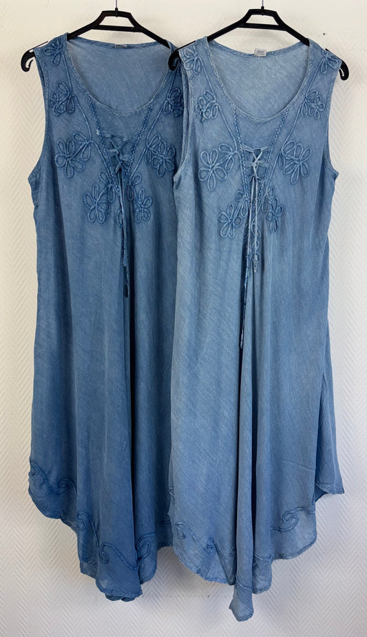Jeans strand jurkjes 46/48/50