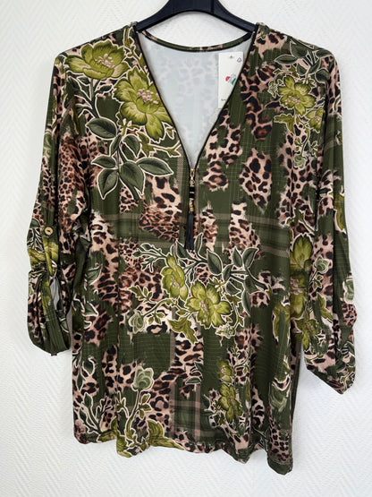 Travelshirt met kwastjes 42/44/46