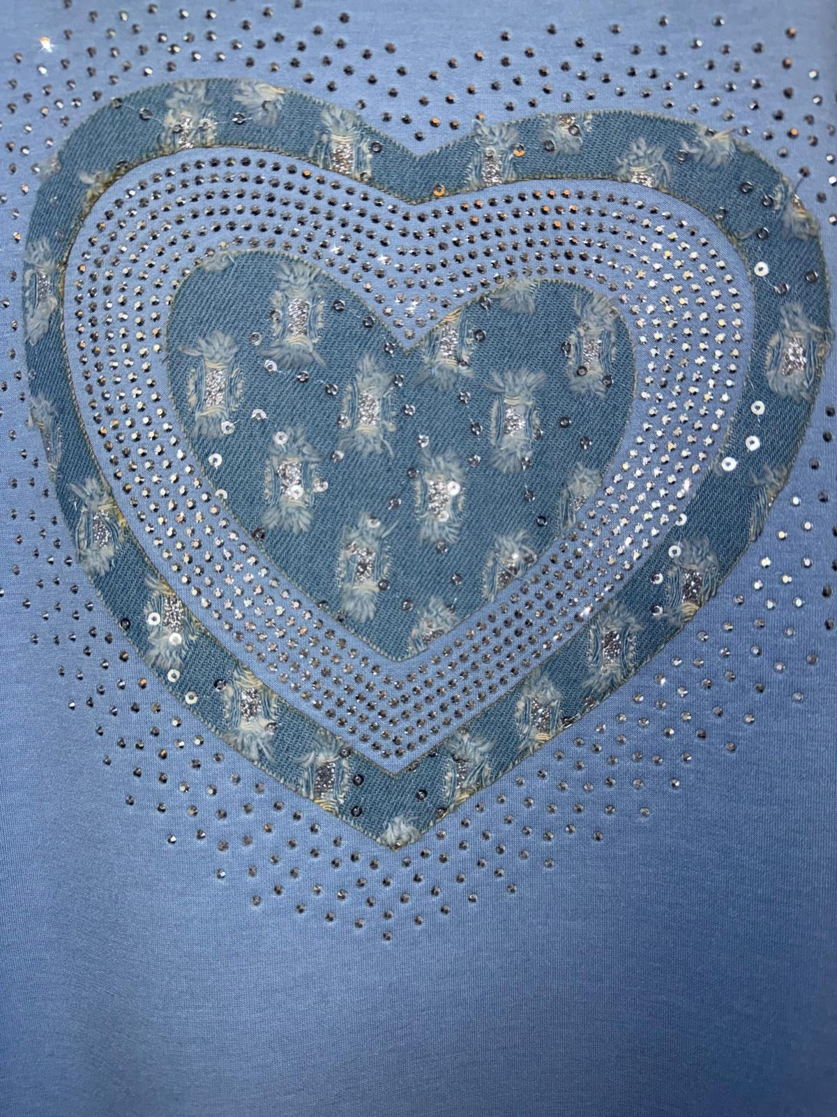 Hartjes ballon trui 44/46/48/50