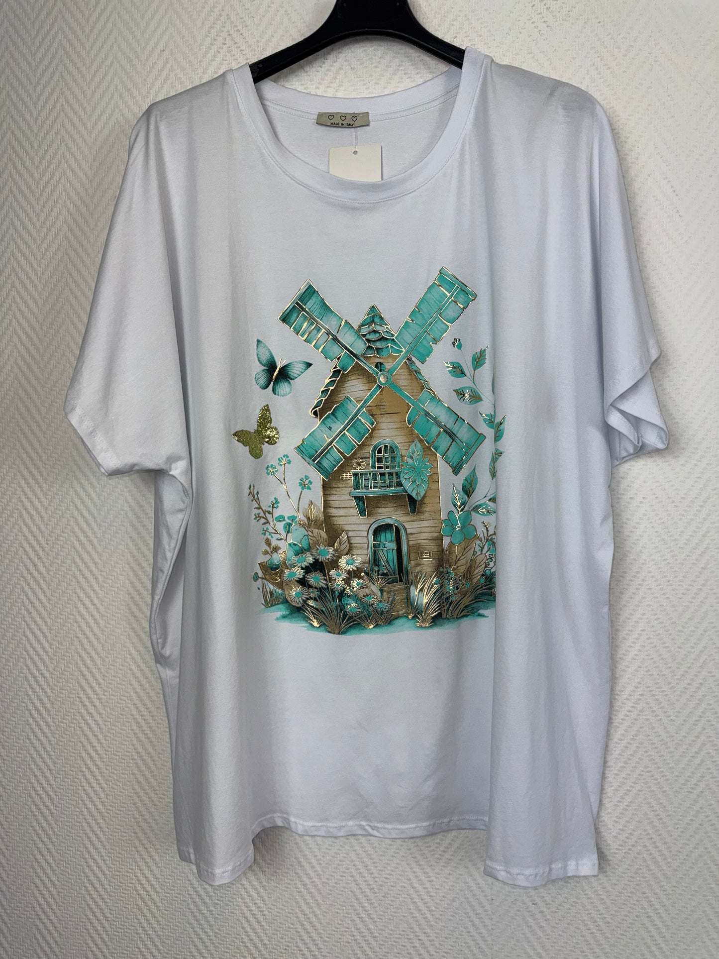 Katoenen shirt Molen 44/46/48/50