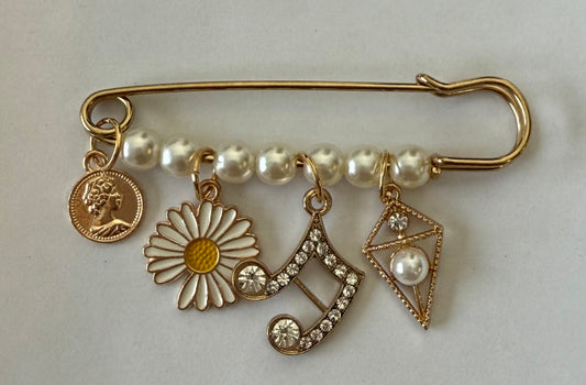 Speld voor vest/blazer/sjaal