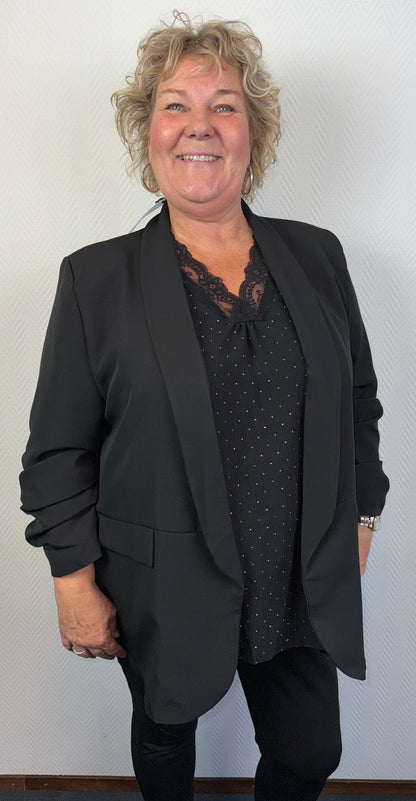 Colbert met gesmokte mouwen 46/48/50