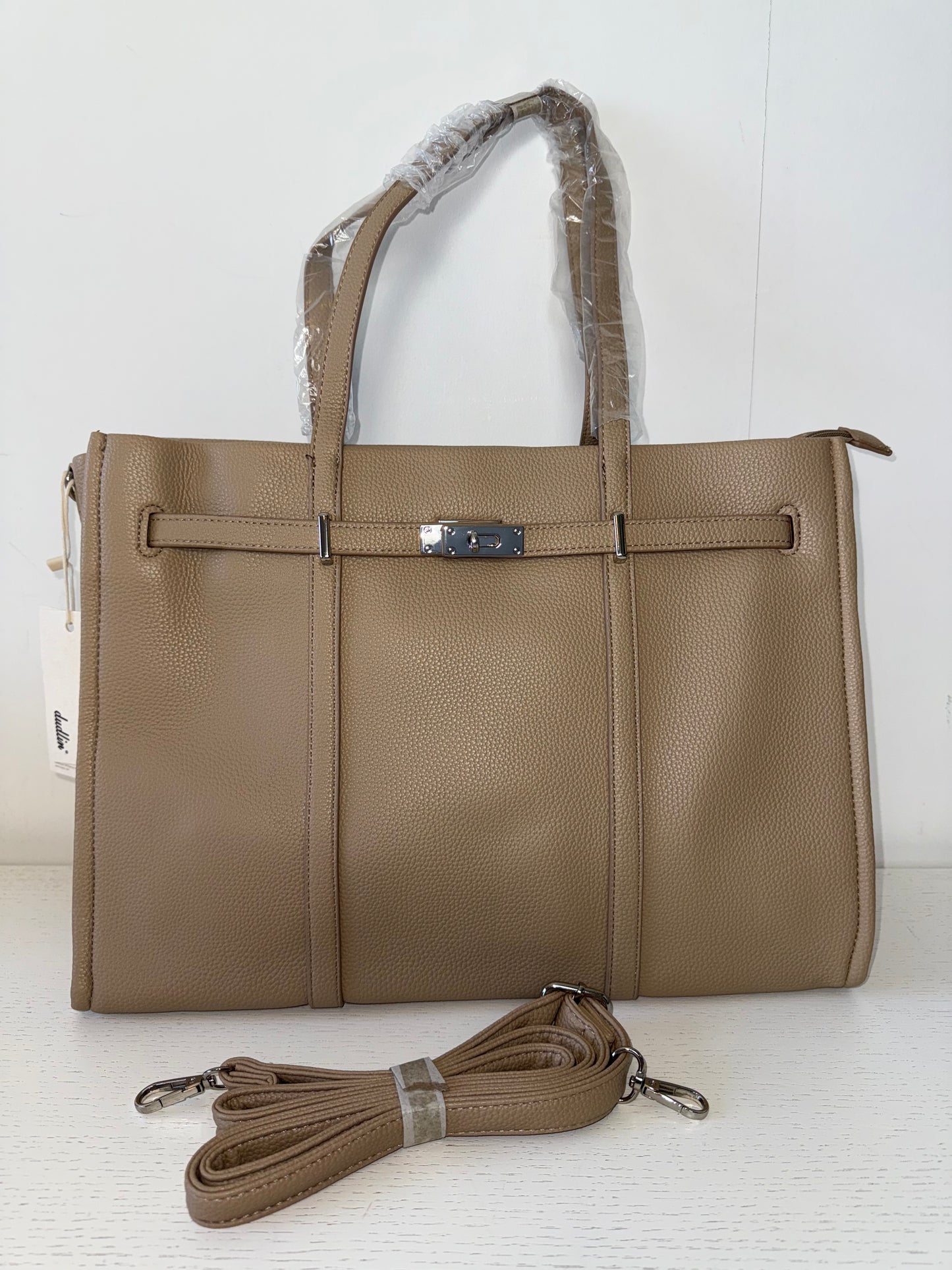 Grote beige tas Semreh