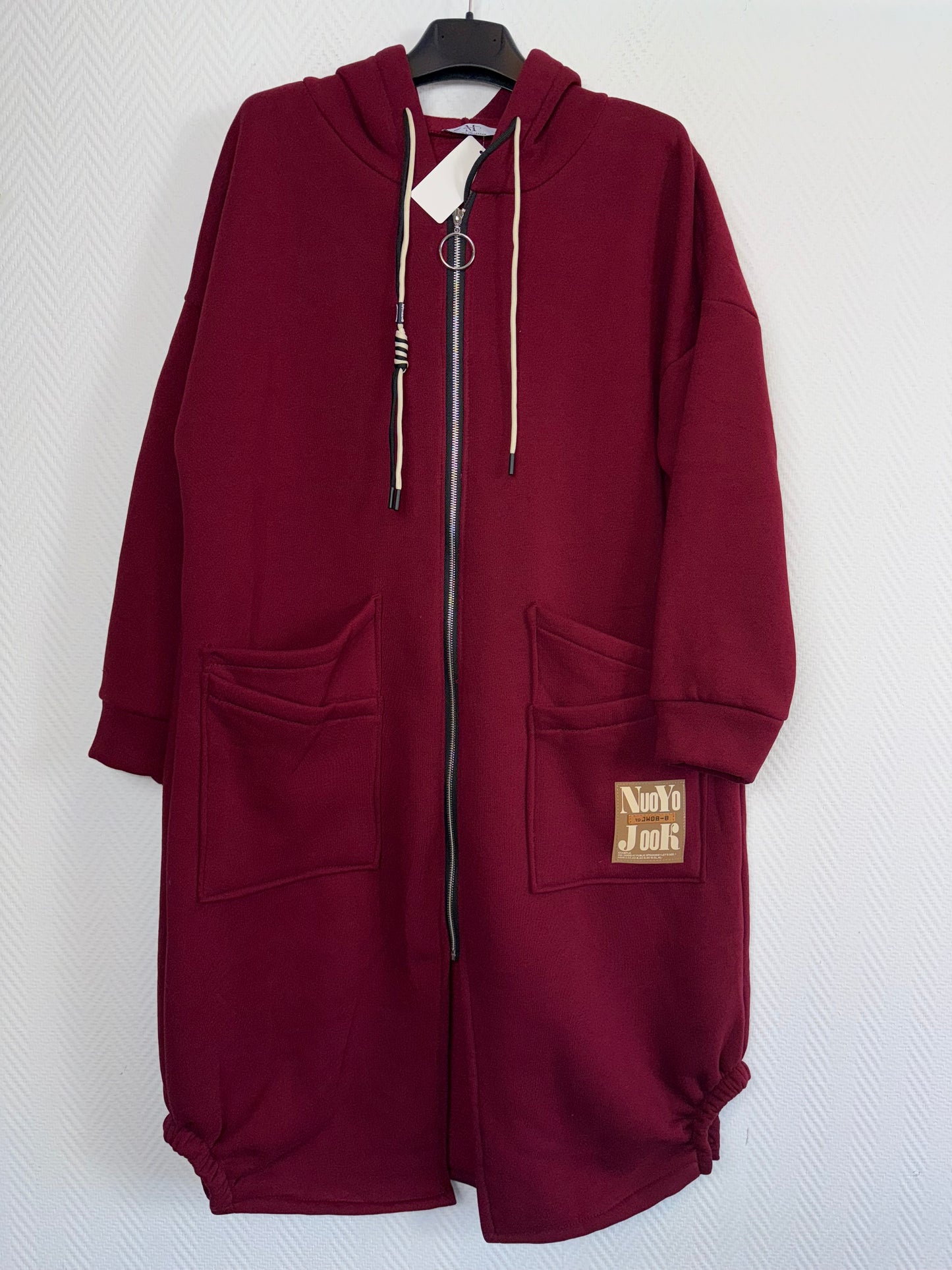 Vest met capuchon en zakken 44/46/48/50