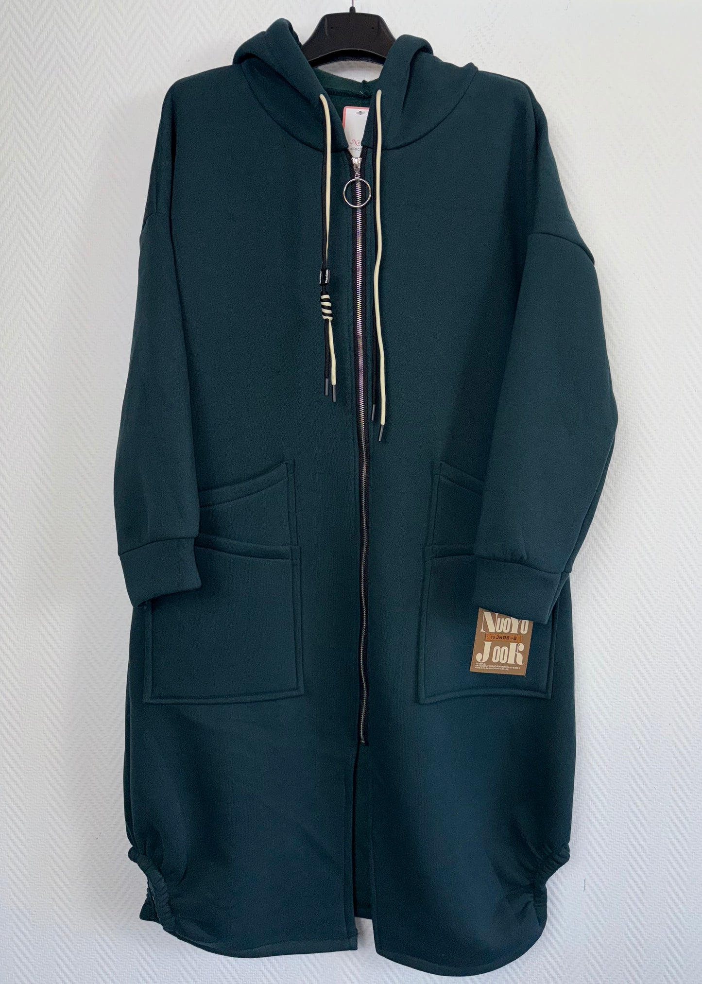 Vest met capuchon en zakken 44/46/48/50