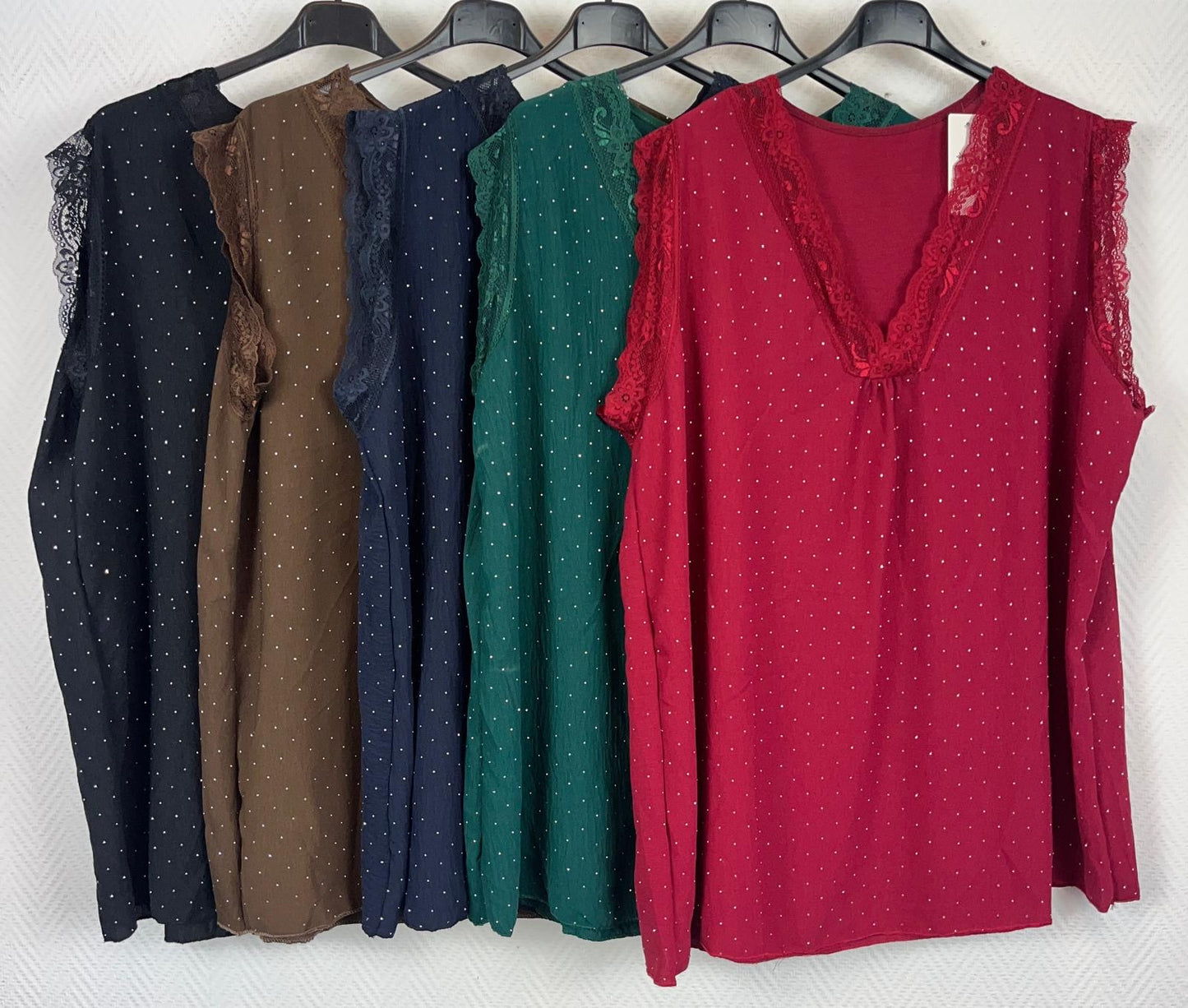 Hemdje Glamour met kapmouwtje 46/48/50