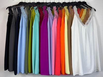 Hemdje met kant 50/52/54